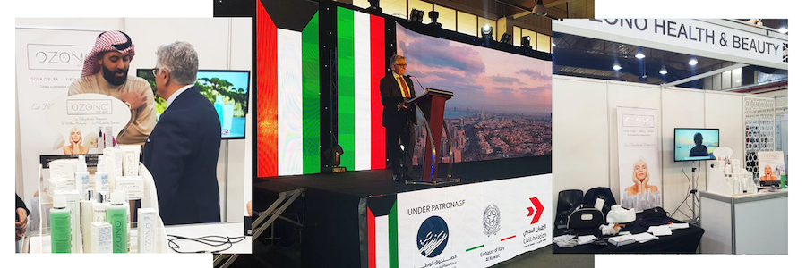 OZONO Health & Beauty tra le eccellenze italiane presenti in Kuwait all’ EXPO 2020